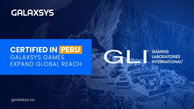 Galaxsys obtuvo la certificación para ofrecer sus juegos rápidos y de habilidad en el mercado regulado de Perú