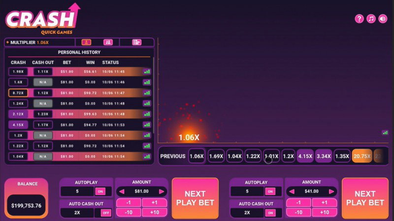 Vibra Gaming mira as estrelas com seu novo Crash game