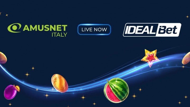 Amusnet continúa su expansión en Italia tras firmar un acuerdo con IdealBet