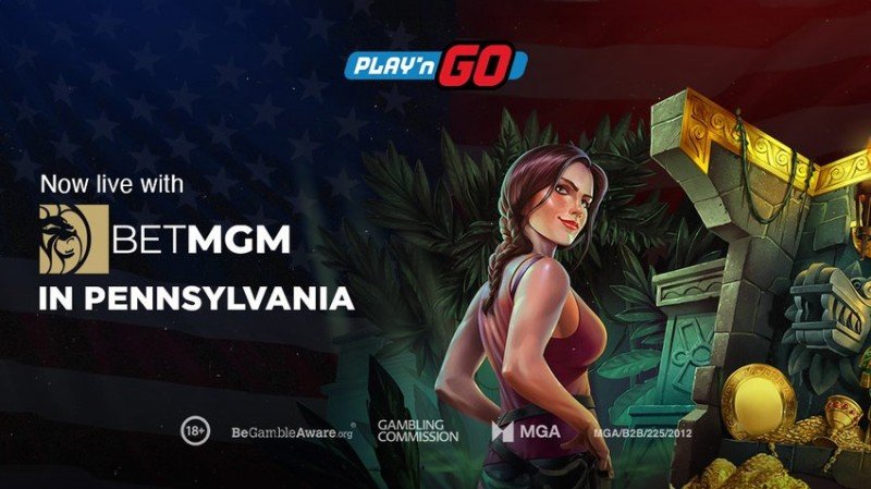Play’n GO expands BetMGM partnership to take its content live in Pennsylvania
