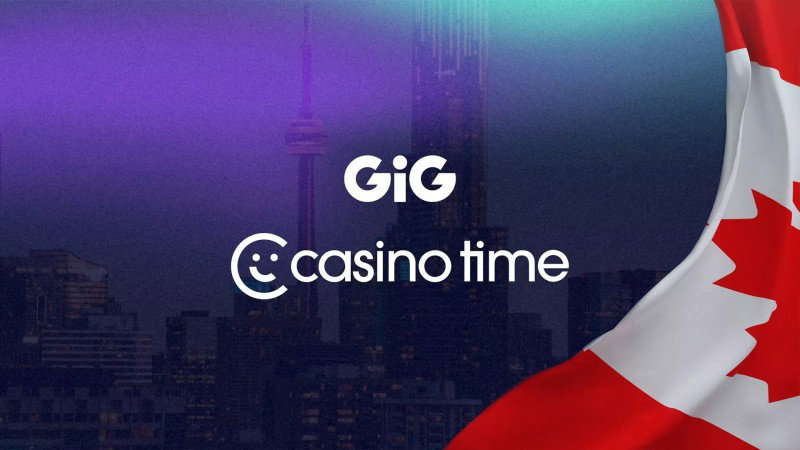 GiG aumenta su presencia en Ontario con el lanzamiento de Casino Time