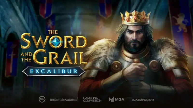 Play'n GO unveils new The Sword and the Grail Excalibur slot, inspired by the Arthurian Legend