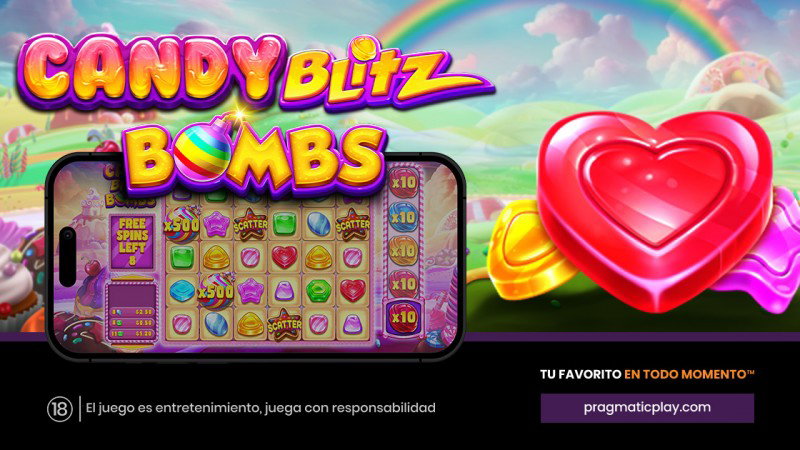 Pragmatic Play renueva su dulzura con la tragamonedas online Candy Blitz Bombs