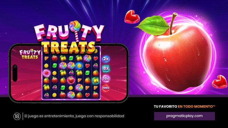 Pragmatic Play amplía su portfolio de temática frutal con el lanzamiento de Fruity Treats