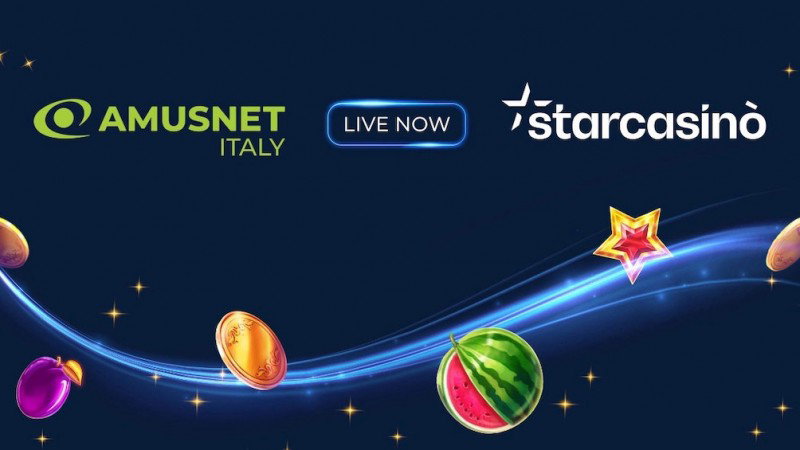 Amusnet amplía su presencia en Italia a través de una asociación con StarCasinò