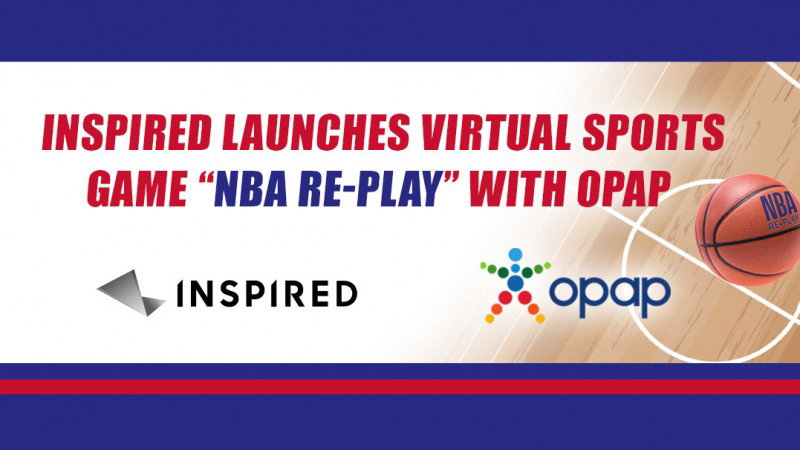 Inspired launches NBA Re-Play virtual sports betting game with OPAP in Greece