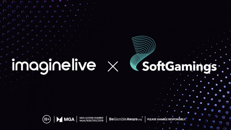 Imagine Live suscribe una alianza estratégica con SoftGamings para ofrecer sus títulos de casino en vivo