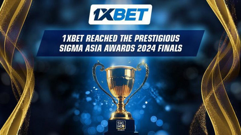 1xBet está entre os finalistas do SiGMA Asia Awards