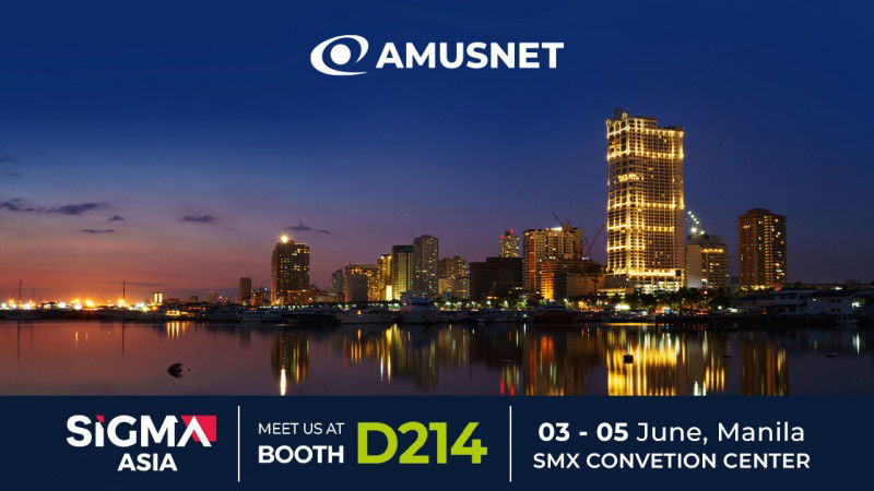 Amusnet llevará una selección de su oferta para casino online, en vivo y tradicional a SiGMA Asia 2024