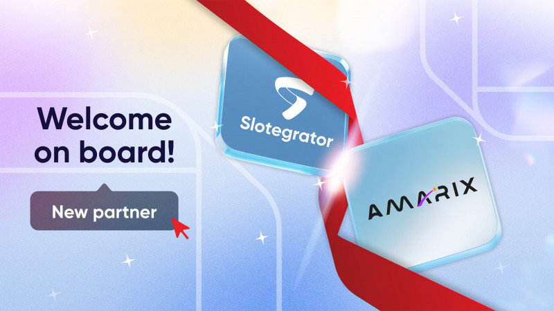 Slotegrator anuncia una asociación con el desarrollador de juegos Amarix