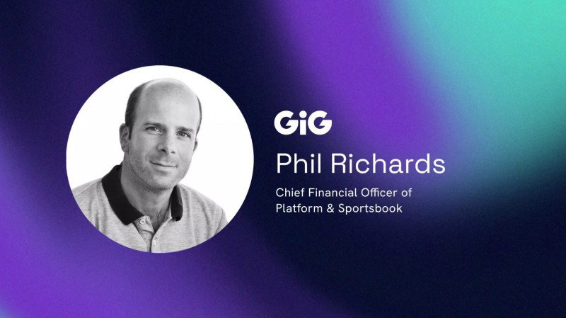 GiG nomeia Phil Richards como novo CFO para plataformas e apostas esportivas