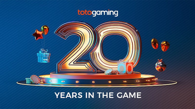 TotoGaming celebrates 20 years in the gaming and betting industry