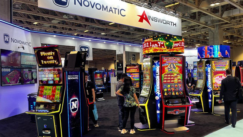 Novomatic showcases cabinets, games and CMS at G2E Asia in Macao