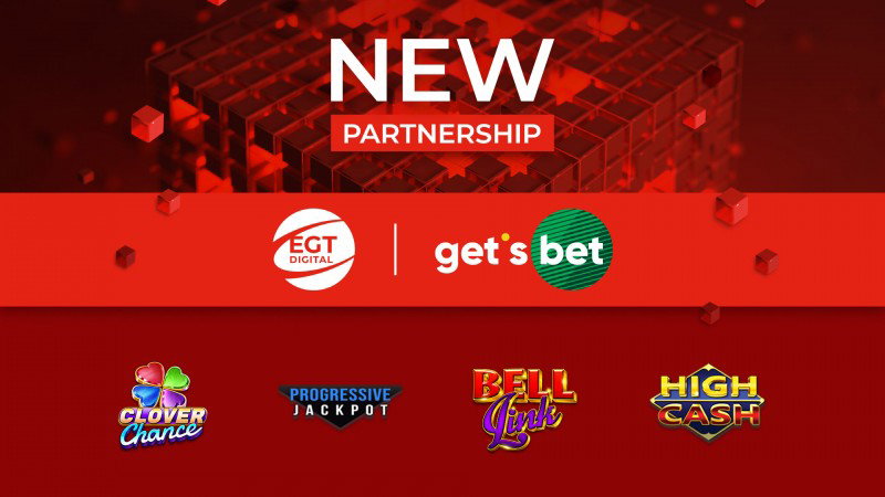 EGT Digital comienza a ofrecer contenidos de casino online en la plataforma de Get's Bet