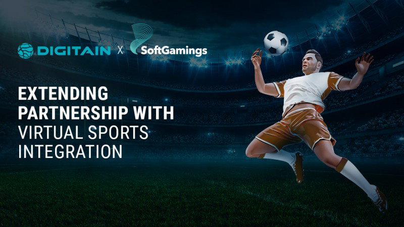 Digitain expands its partnership with SoftGamings to integrate Virtual Sports