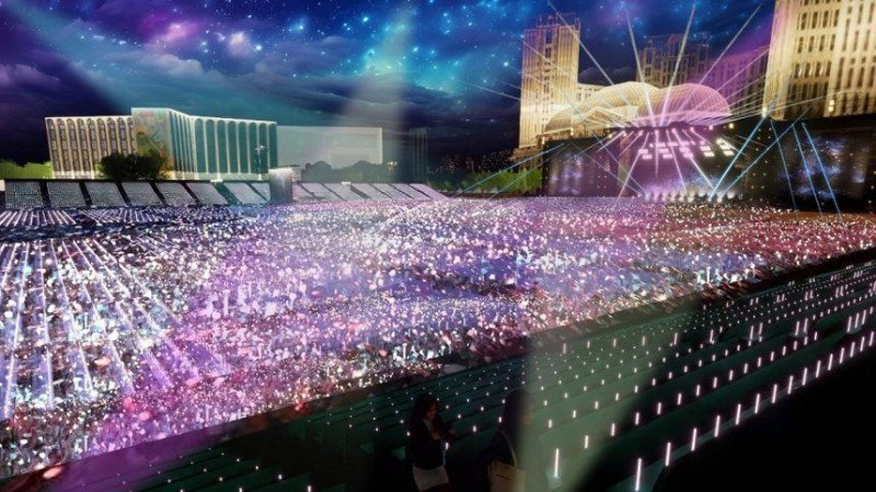 Macau govt. plans 50,000-capacity outdoor concert venue near SJM's Grand Lisboa Palace in Cotai