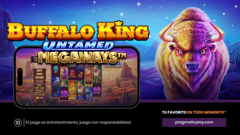 Pragmatic Play presenta la nueva slot Buffalo King Untamed Megaways
