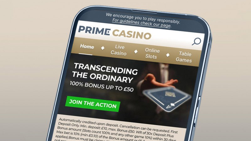 UK: Prime Casino announces rebrand with new design and a wider variety of features