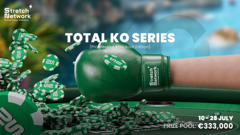 Stretch Network lanza el torneo de poker Total KO Series 2024 con más de USD 350.000 en premios