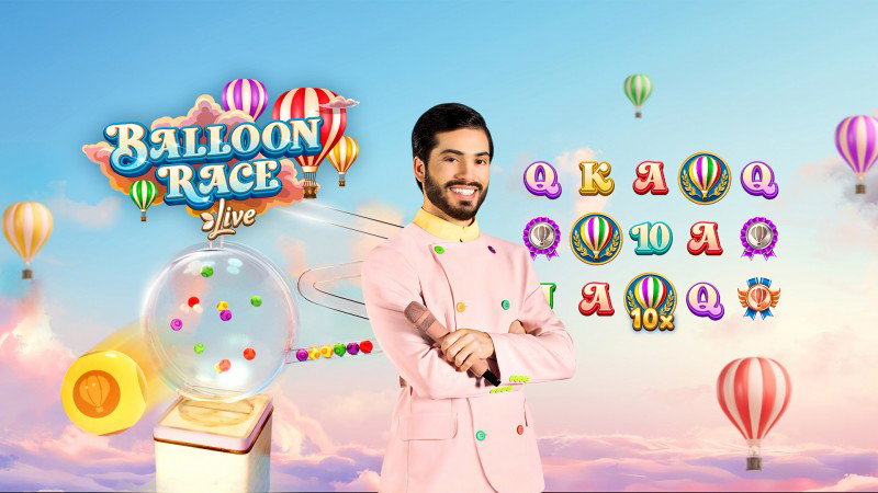 Evolution estrena Balloon Race, su nueva slot online con rondas de bonificación en vivo 