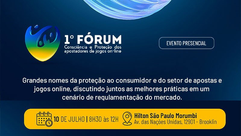 Fórum em São Paulo vai discutir cenário das bets e relação com apostadores