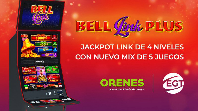 España: EGT instala el Bell Link Plus en 70 salones de juego del Grupo Orenes