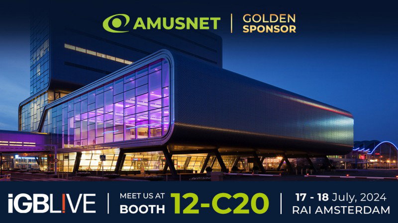 Amusnet llevará su catálogo de casino online y en vivo a iGB L!VE 2024 