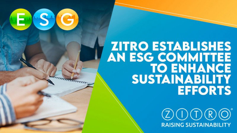 Zitro forms ESG committee and specialized departments to boost sustainability efforts