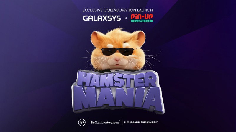 Galaxsys acuerda una colaboración con PIN-UP Partners para lanzar su nuevo juego turbo Hamster Mania