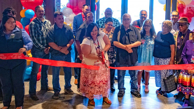 Washington's Spokane Tribe Casino hosts ribbon-cutting ceremony for new hotel addition