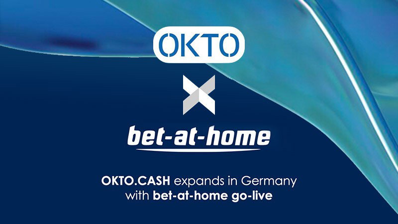 OKTO colabora con bet-at-home para introducir su plataforma OKTO.CASH en Alemania