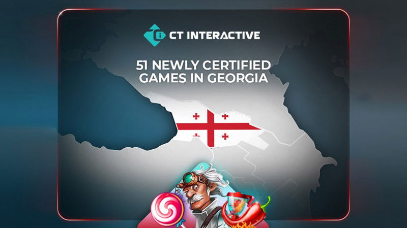 CT Interactive certifica 51 juegos más en el mercado de Georgia y refuerza su marca en Europa del Este