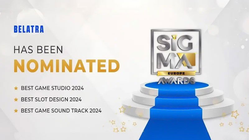 Belatra celebra las nominaciones a los SiGMA East Europe Awards 2024