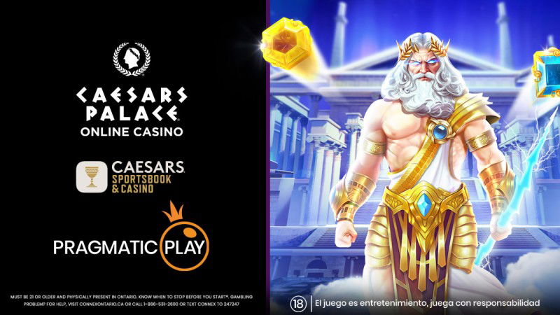 Pragmatic Play firma un acuerdo con Caesars Digital para lanzar su cartera de slots en Ontario 