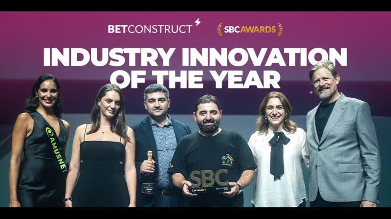 BetConstruct celebra su victoria en los SBC Awards 2024