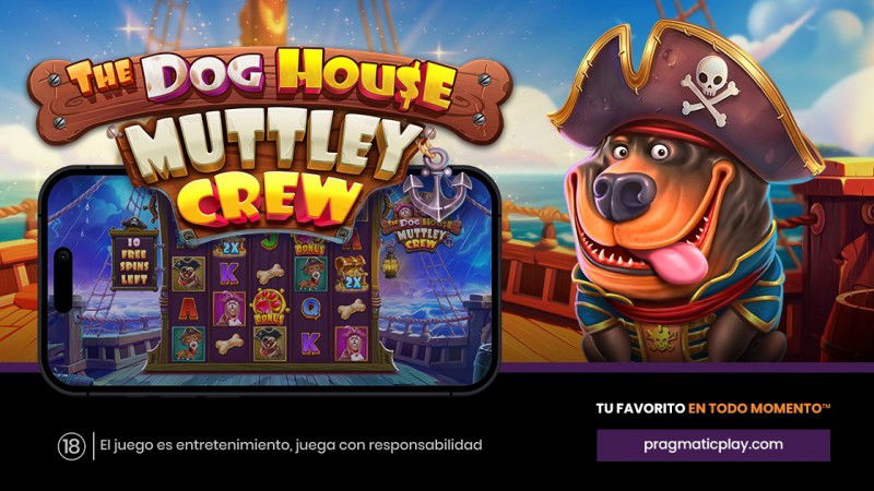 Pragmatic Play lleva a su icónico perro al mar con The Dog House Muttley Crew