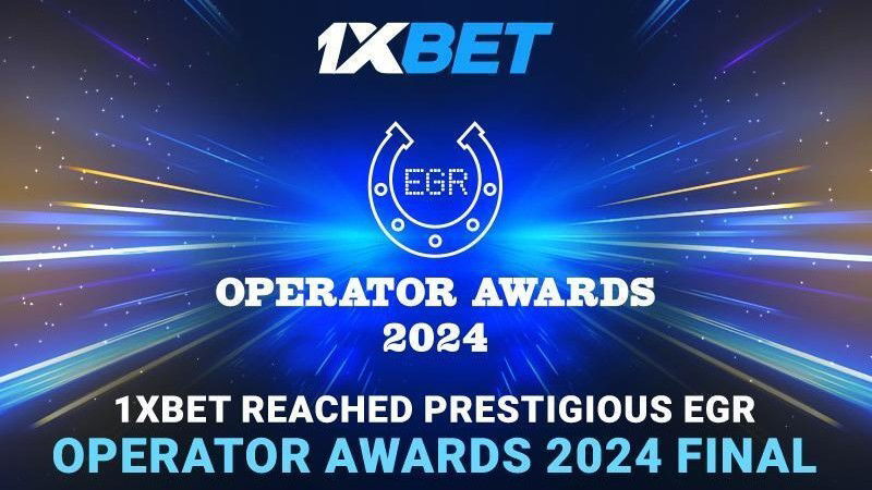 1xBet fue nominada en siete categorías de los EGR Operator Awards 2024