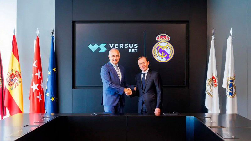 Espanhola VERSUSbet fecha patrocínio com o gigante Real Madrid