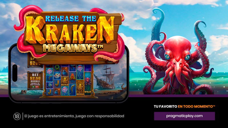 Pragmatic Play se lanza al mar con Release the Kraken Megaways