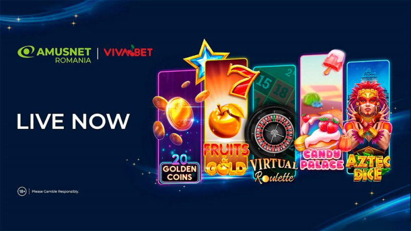 Amusnet anuncia una colaboración con Vivabet y fortalece su presencia en Rumania