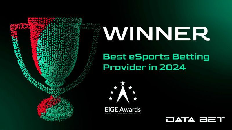 DATA.BET honored as Best eSports Betting Provider at European iGaming Excellence Awards