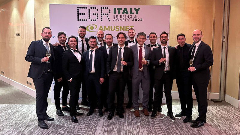 El Grupo Betsson gana dos premios en los EGR Italy Awards 2024