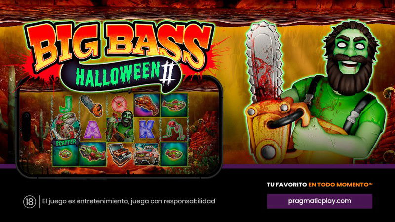 Pragmatic Play sale a buscar “dulce o truco” con Big Bass Halloween 2