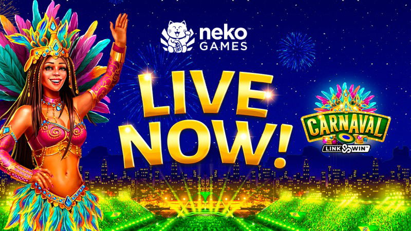 Neko Games revela slot de bingo instantâneo com tema "Rio Carnaval Link&Win"