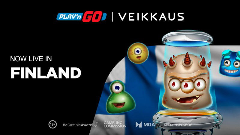 Play'n GO to launch online titles in Finland through partnership with state lottery Veikkaus