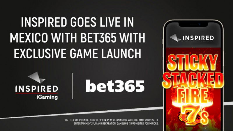 Inspired expands bet365 partnership with Mexico launch