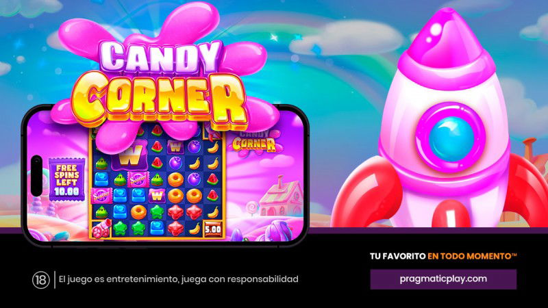 Pragmatic Play sigue su camino de dulzura con Candy Corner