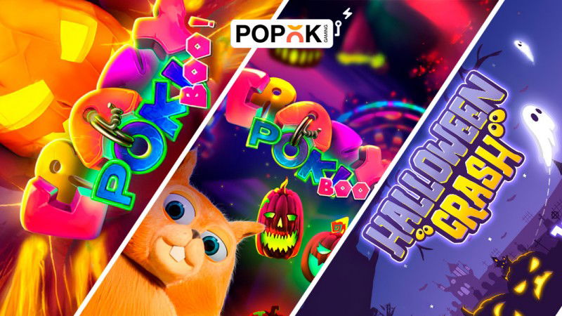 PopOK Gaming launches new Halloween-themed games Crazy Poki Boo and Halloween Crash