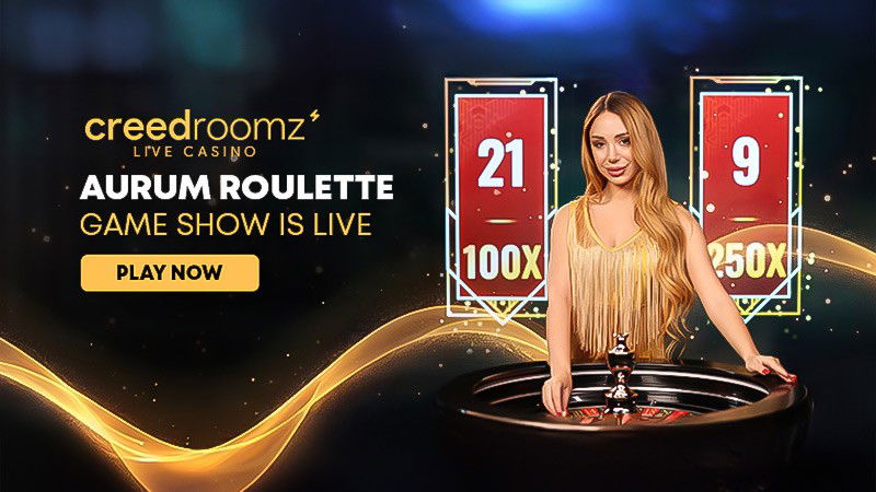 CreedRoomz presenta Aurum Roulette Game Show, su nuevo juego de ruleta en directo