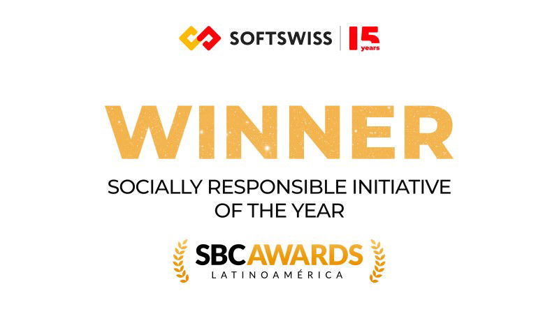 SOFTSWISS fue galardonada en los SBC Awards Latinoamérica por su iniciativa "Help Brazil"